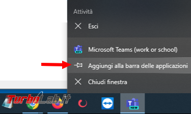 Come rimuovere l’avviso tornare vecchia versione Teams