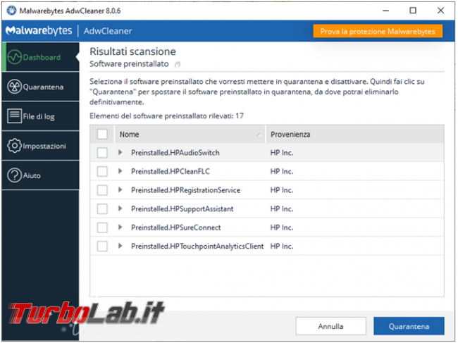 Come rimuovere malware programmi indesiderati riga comando: guida Malwarebytes AdwCleaner