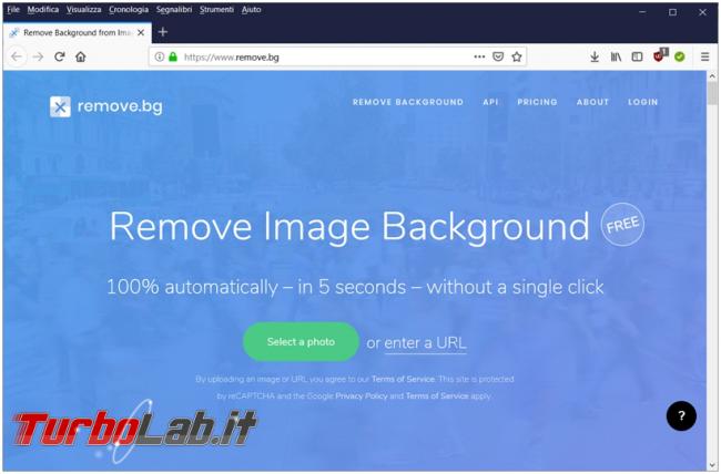 Come rimuovere sfondo 'immagine estrarre persona ritratta