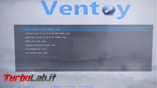 Come rimuovere Ventoy pendrive