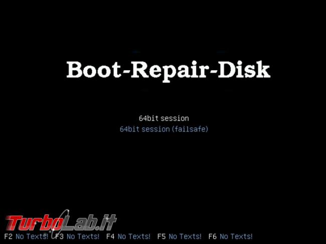 Come riparare boot Windows Linux Boot Repair Disk