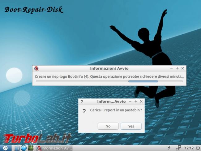 Come riparare boot Windows Linux Boot Repair Disk