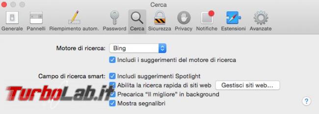 Come ripristinare browser safari Mac OS X