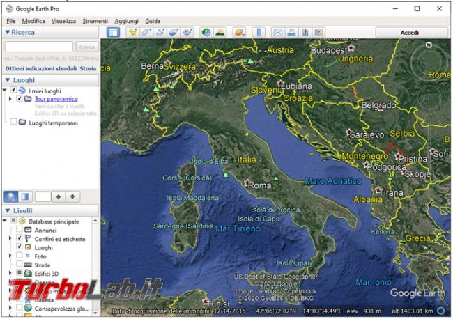 Come ripristinare funzionamento Google Earth quando si blocca l’utilizzo elevato RAM CPU
