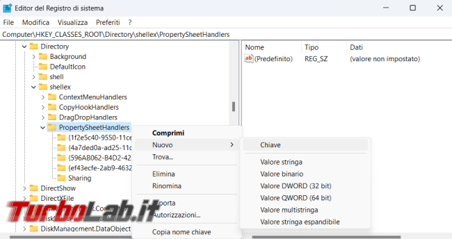 Come ripristinare tab mancanti proprietà cartelle Windows