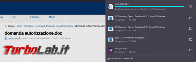 Come ripristinare vecchio sistema download Firefox 98