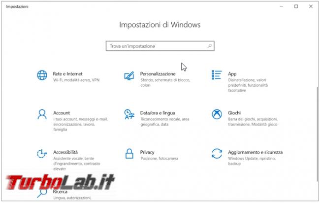 Come ripristinare visualizzazione notifiche Windows 10