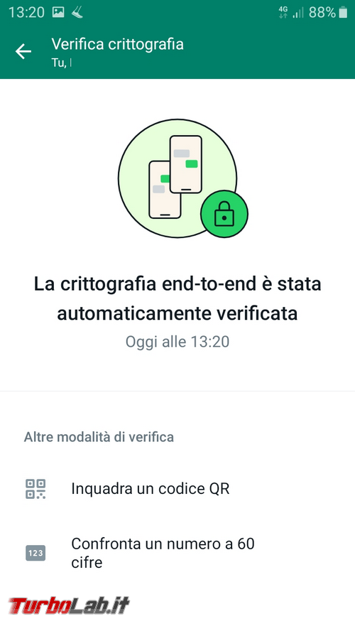 Come risolvere l’avviso Whatsapp codice sicurezza l’utente è cambiato