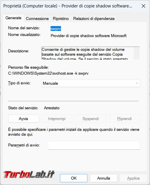 Come risolvere l’errore 0x81000203 impedisce l’utilizzo ripristino configurazione sistema