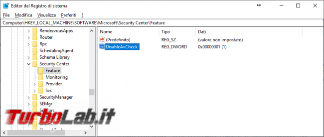 Come risolvere l’errore “Nessun provider antivirus attivo. dispositivo è vulnerabile” Windows 10