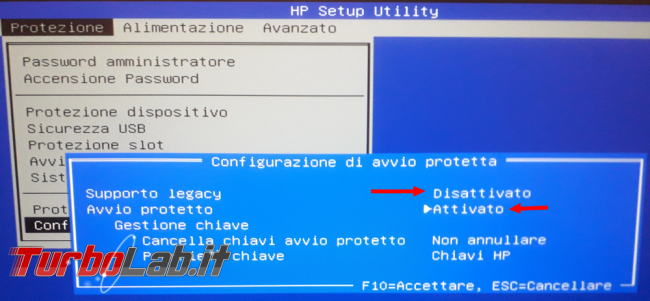 Come risolvere l’evento 1796 TPM-WMI l’aggiornamento dell’avvio protetto non riuscito