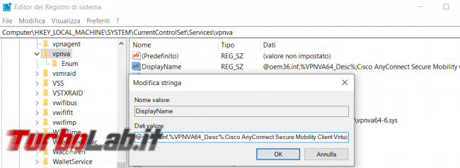 Come risolvere mancata connessione Cisco AnyConnect secure gateway