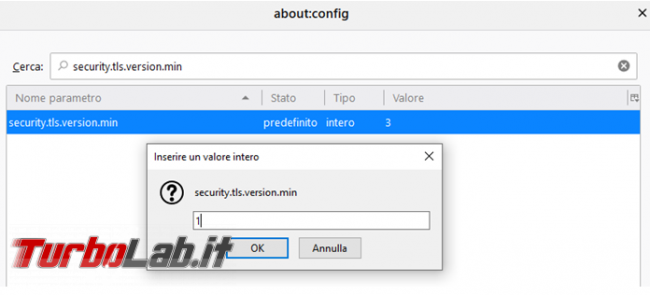 Come risolvere mancata connessione Thunderbird 78, alcuni provider posta, colpa protocollo TLS