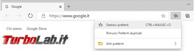 Come salvare riutilizzare preferiti Firefox, Chrome,
Opera, Edge Internet Explorer