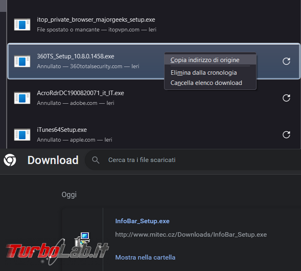 Come scaricare file direttamente riga comando PowerShell