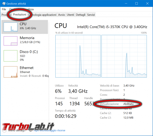 Come scoprire se CPU è dotata SLAT supporto hardware virtualizzazione - abilitare Intel VT-x AMD-V BIOS/UEFI (Hyper-V, VirtualBox, VMware) - zShotVM_1621175749