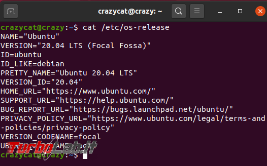 Come scoprire versione Ubuntu installata