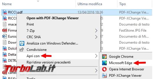 Come scrivere inserire firma documento PDF Microsoft Edge