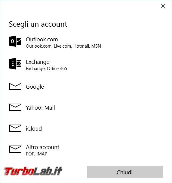 Come si configura utilizza l’app Posta Windows 10