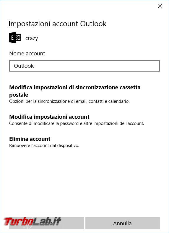 Come si configura utilizza l’app Posta Windows 10