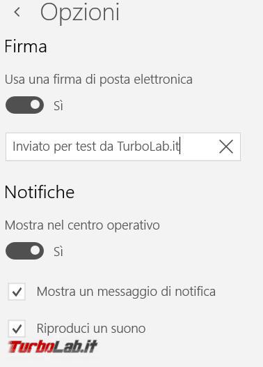 Come si configura utilizza l’app Posta Windows 10