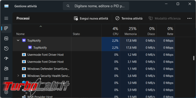 Come spostare notifiche Windows posizione diversa TopNotify