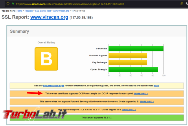 Come superare l’errore MOZILLA_PKIX_ERROR_REQUIRED_TLS_FEATURE_MISSING Firefox