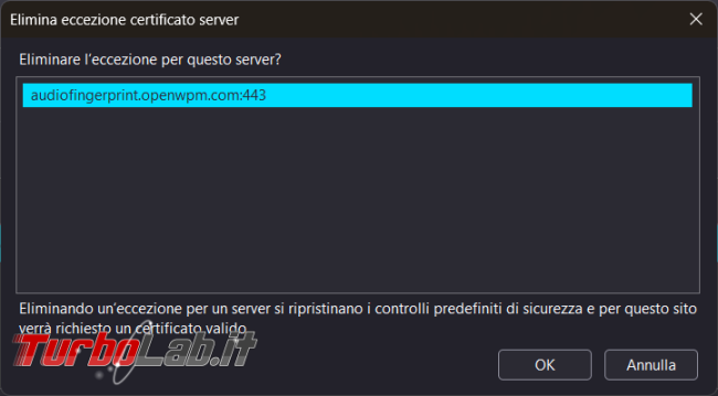 Come superare l’errore SEC_ERROR_OCSP_OLD_RESPONSE Firefox
