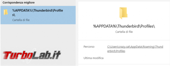 Come trasformare account posta POP3 IMAP senza perdere mail Thunderbird