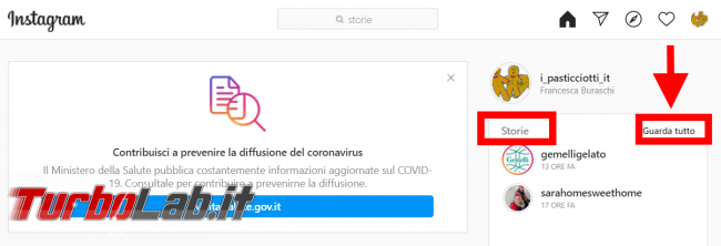 Come usare Instagram PC (guida rapida, pubblicare foto) - FrShot_1587800193