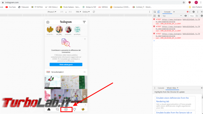 Come usare Instagram PC (guida rapida, pubblicare foto) - FrShot_1587806574