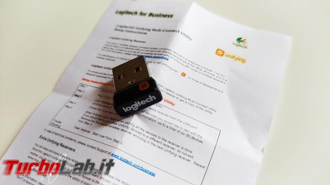 Come usare mouse tastiera Logitech senza fili Ubuntu 20.04 - Logitech Options Linux, accoppiamento Unifying Solaar, risolvere errore permessi - logitech unifying receiver