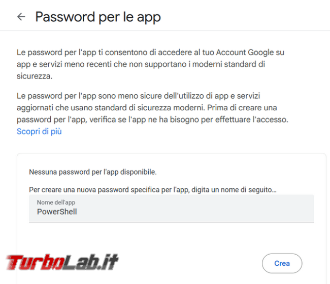 Come usare PowerShell inviare mail Gmail ( non solo)