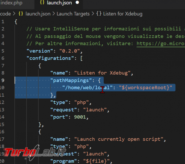 Come usare Xdebug Visual Studio Code: Guida Definitiva debug PHP ( breakpoint ed esecuzione step Windows 10 Linux)