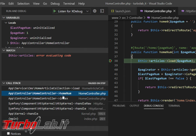 Come usare Xdebug Visual Studio Code: Guida Definitiva debug PHP ( breakpoint ed esecuzione step Windows 11, Windows 10 Linux)