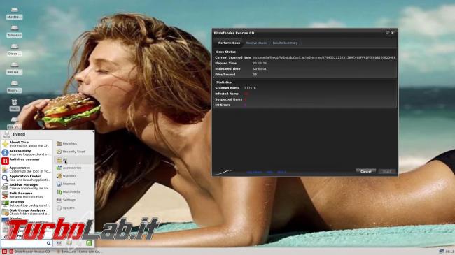 Come utilizzare Bitdefender Rescue CD ripulire pc infetto