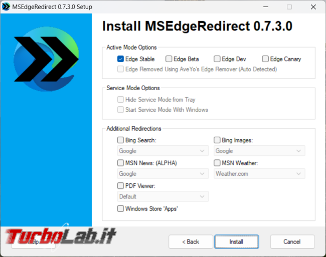 Come utilizzare browser predefinito aprire link ricerca, Store, Notizie interessi Widget