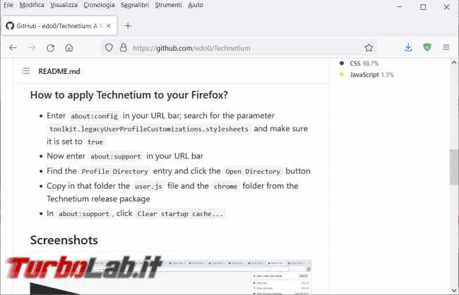 Come utilizzare file userChrome.css personalizzare l’aspetto Firefox