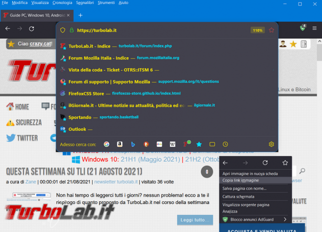 Come utilizzare file userChrome.css personalizzare l’aspetto Firefox