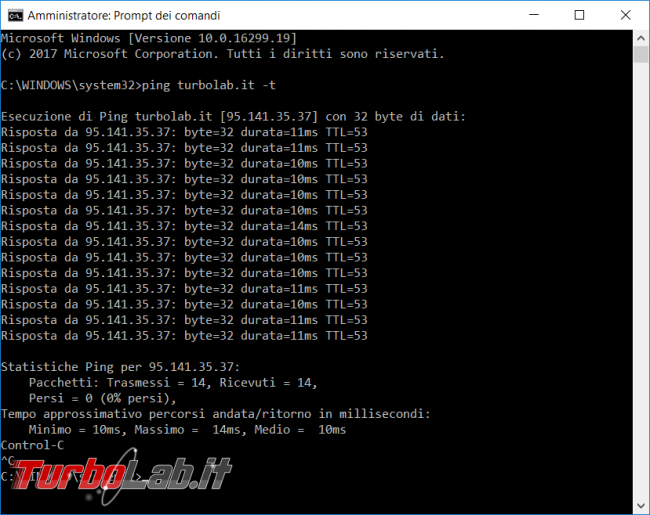 Come utilizzare linea comando diagnosticare problemi rete collegamento internet
