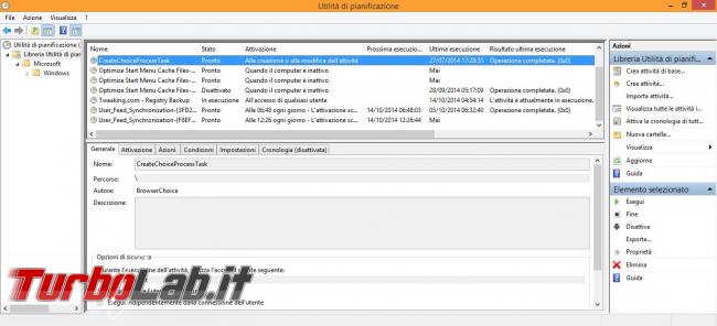 Come utilizzare operazioni pianificate Windows