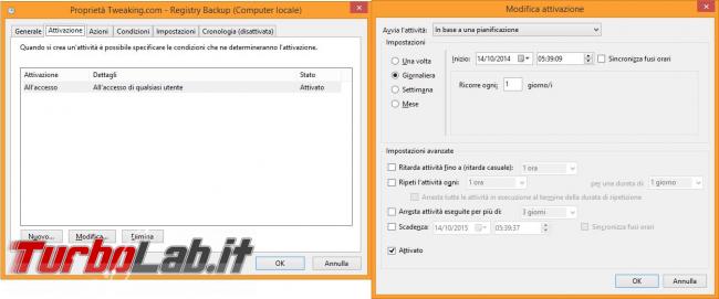 Come utilizzare operazioni pianificate Windows