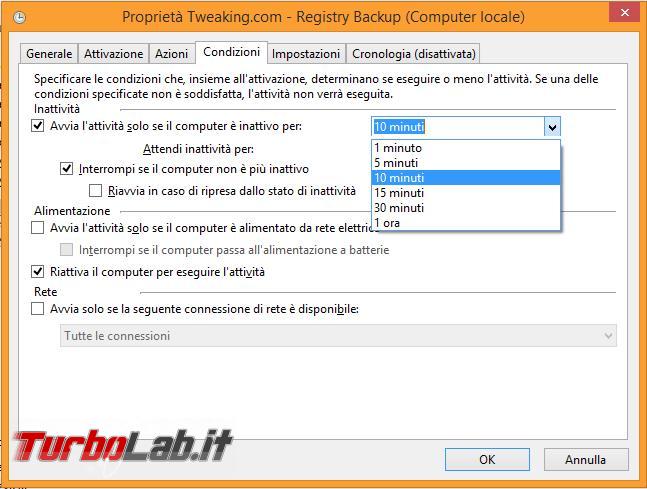 Come utilizzare operazioni pianificate Windows