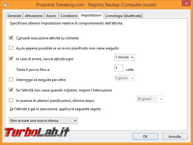 Come utilizzare operazioni pianificate Windows