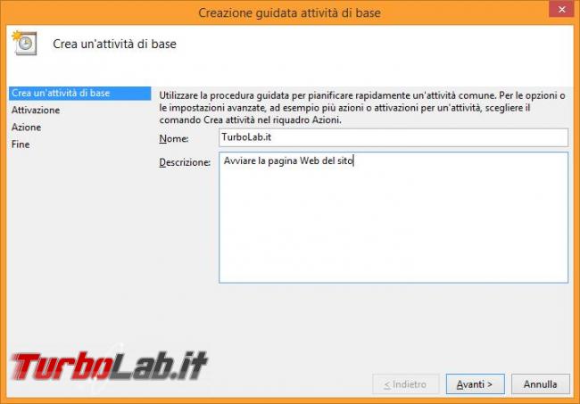 Come utilizzare operazioni pianificate Windows