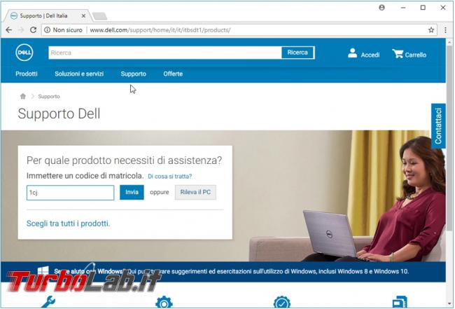 Come utilizzare supporto Dell cercare driver, diagnosticare problemi creare supporto ripristinare computer