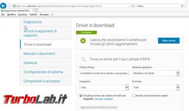 Come utilizzare supporto Dell cercare driver, diagnosticare problemi creare supporto ripristinare computer
