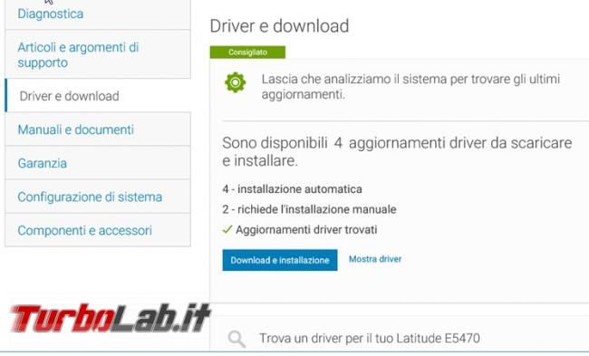 Come utilizzare supporto Dell cercare driver, diagnosticare problemi creare supporto ripristinare computer