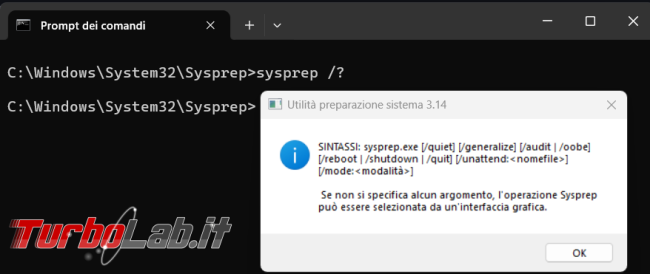 Come utilizzare sysprep preparare computer aziendali prima clonazione