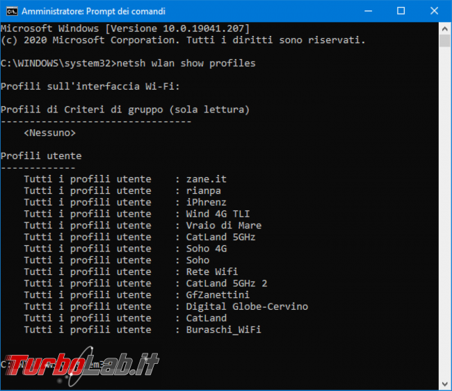 Come vedere password Wi-Fi salvata Windows 10 (recuperare password rete PC) - Mobile_zShot_1589024329
